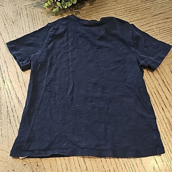 Gap shark sequin t shirt size S boys navy - Picture 5 of 7